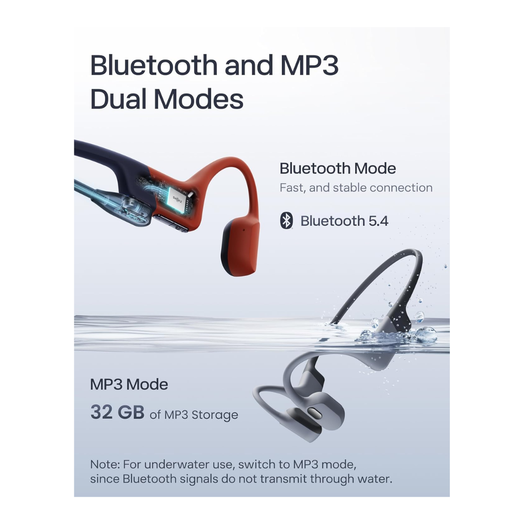 SHOKZ OpenSwim Pro Bone-Conduction Open-Ear Sport Headphones — image 5
