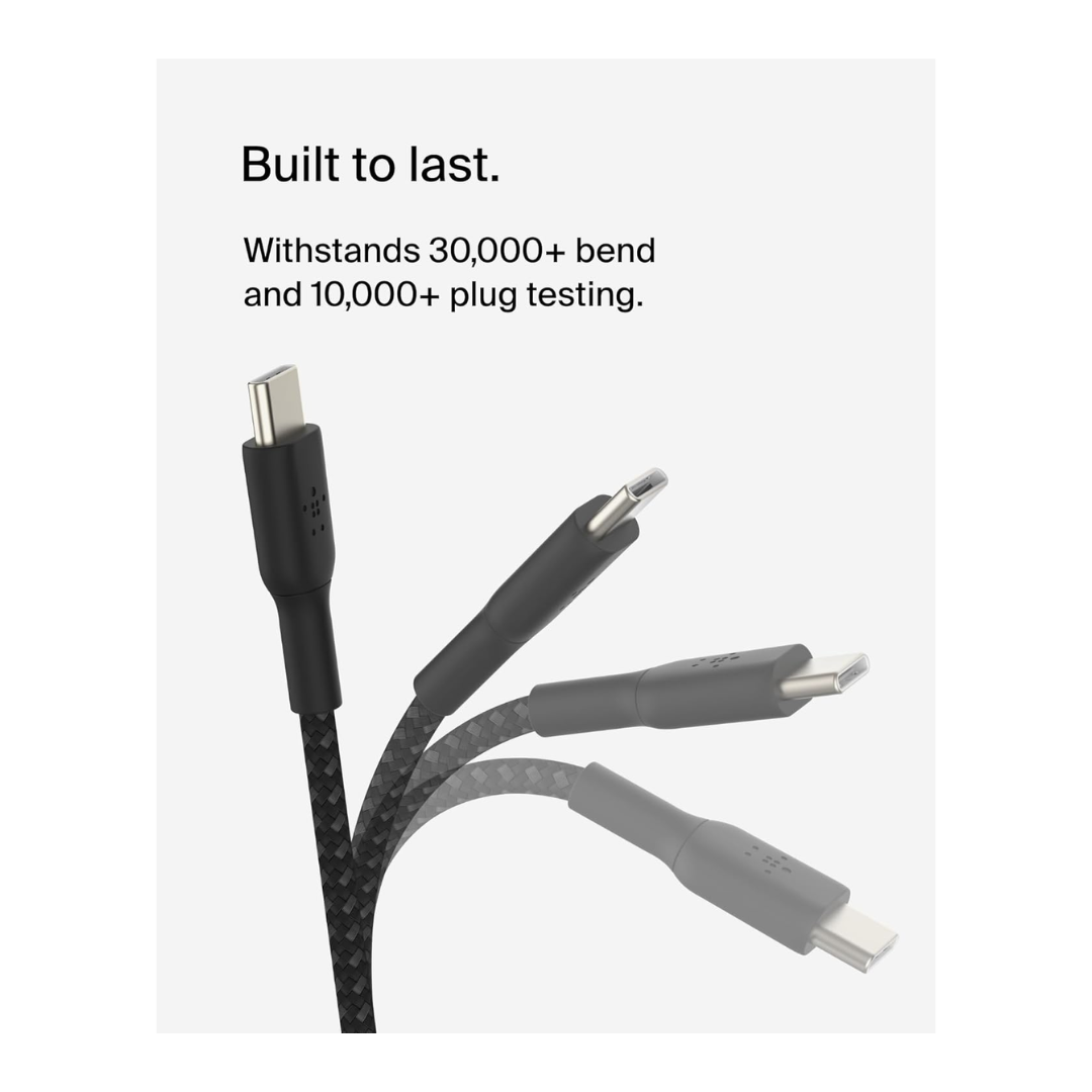 Belkin BoostCharge USB-C to USB-C Braided Cable, 1M — image 4