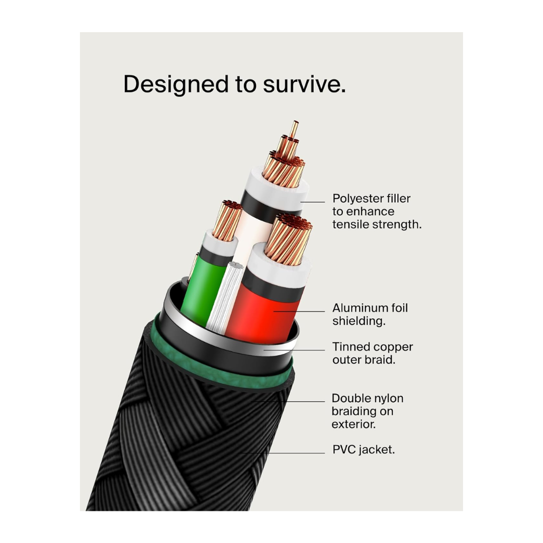 Belkin BoostCharge USB-C to USB-C Braided Cable, 1M — image 5
