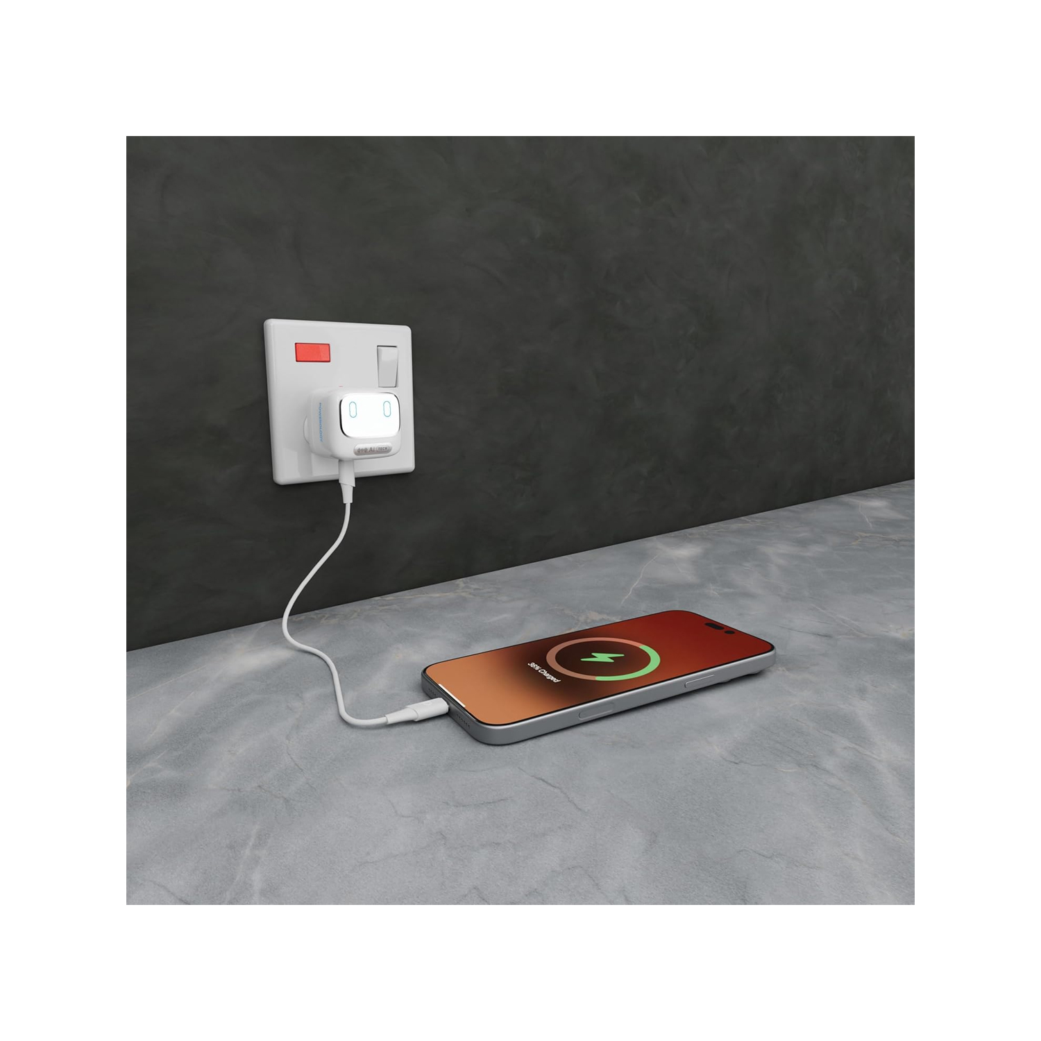 Powerology PD 45W Lumix GAN AI Power Charger — image 3
