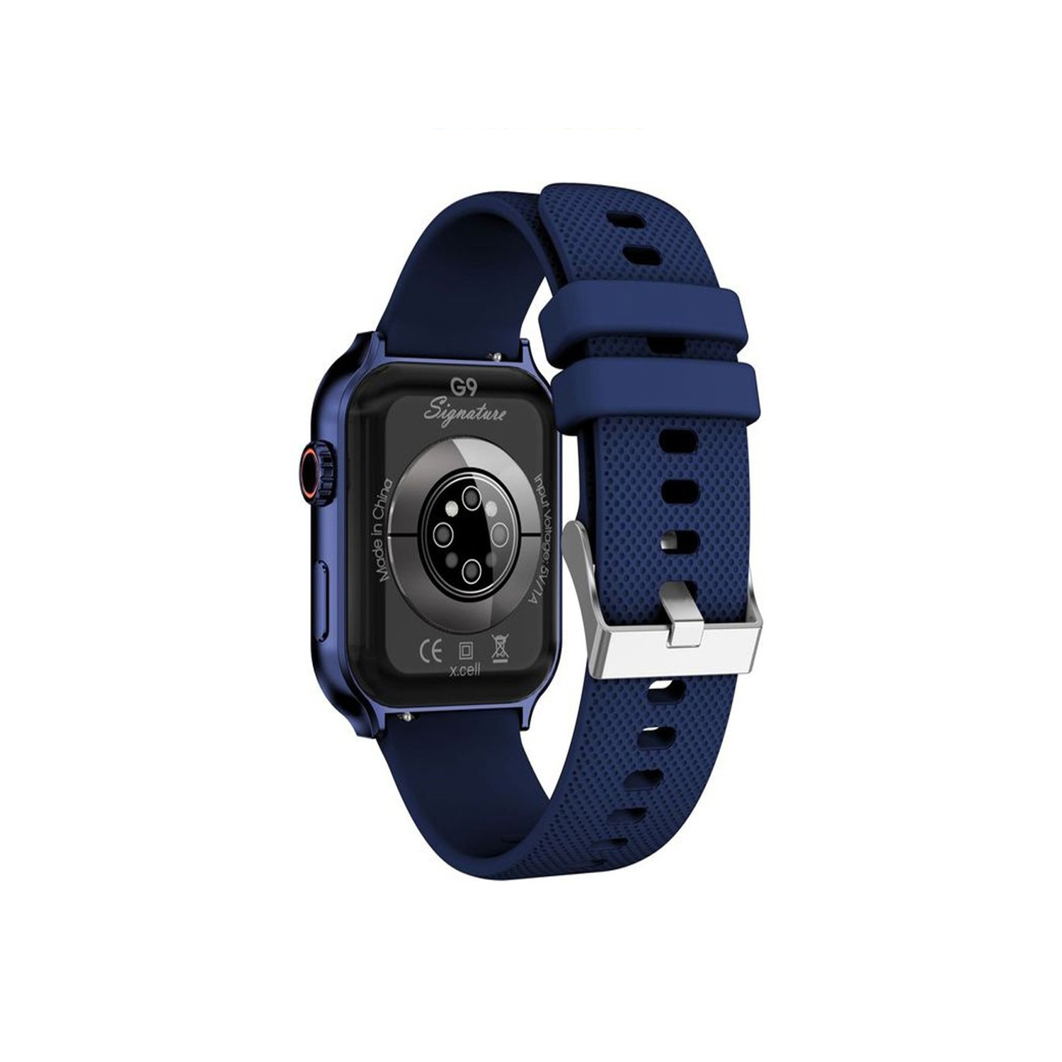 Xcell Smartwatch Blue/Silver Frame with Blue Silicon Strap XL-Watch — image 3