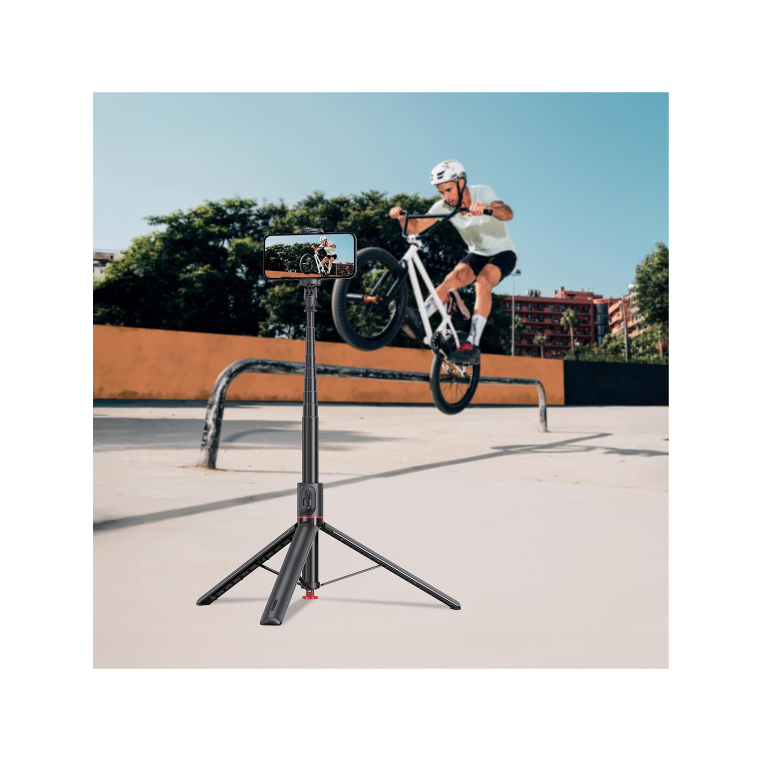 Green Lion Auto Pop Tripod Magnetic Remote Blk — image 4