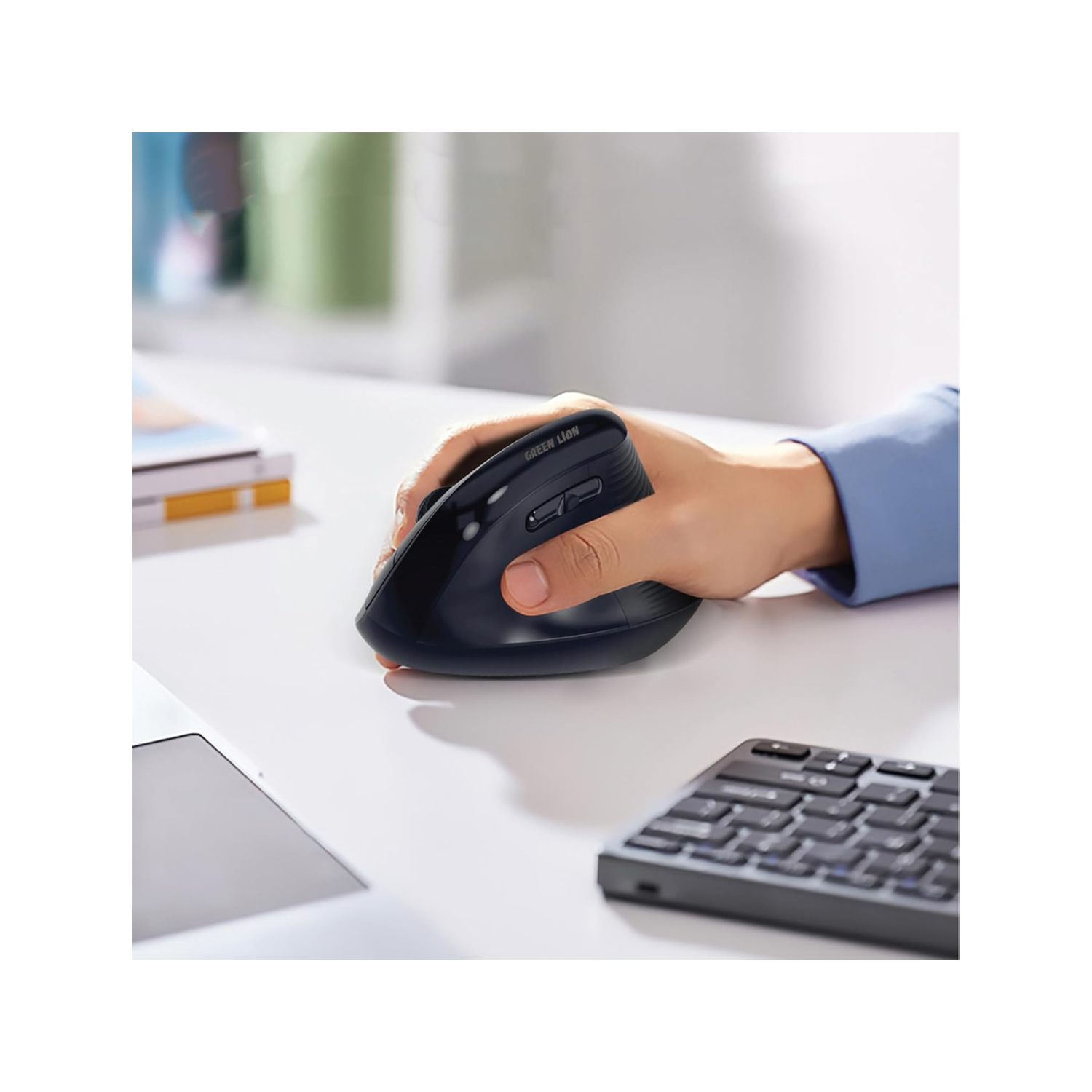 Green Lion Ergo Grip Vertical Mouse 4000 DPI — image 4