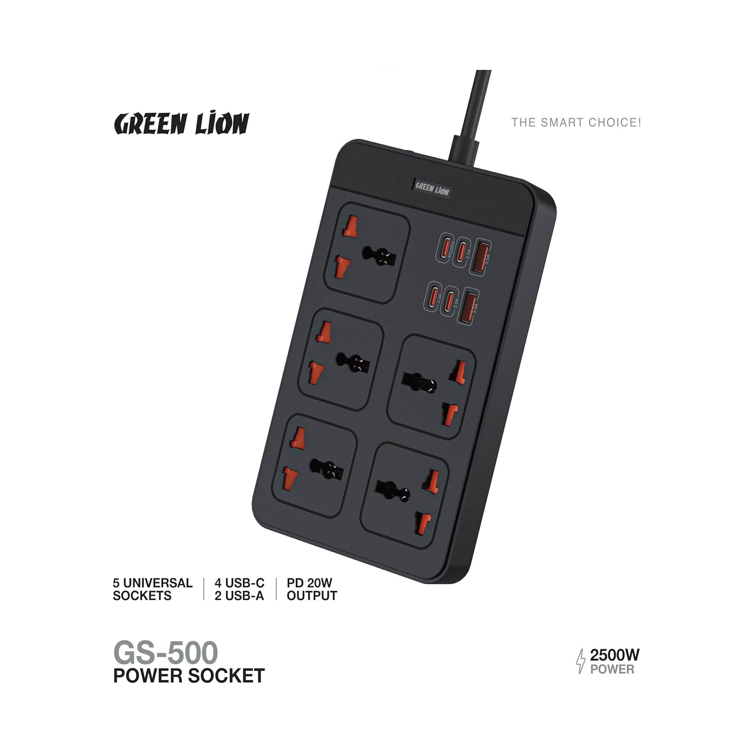 Green Lion GS-500 Power Socket 2500W — image 3