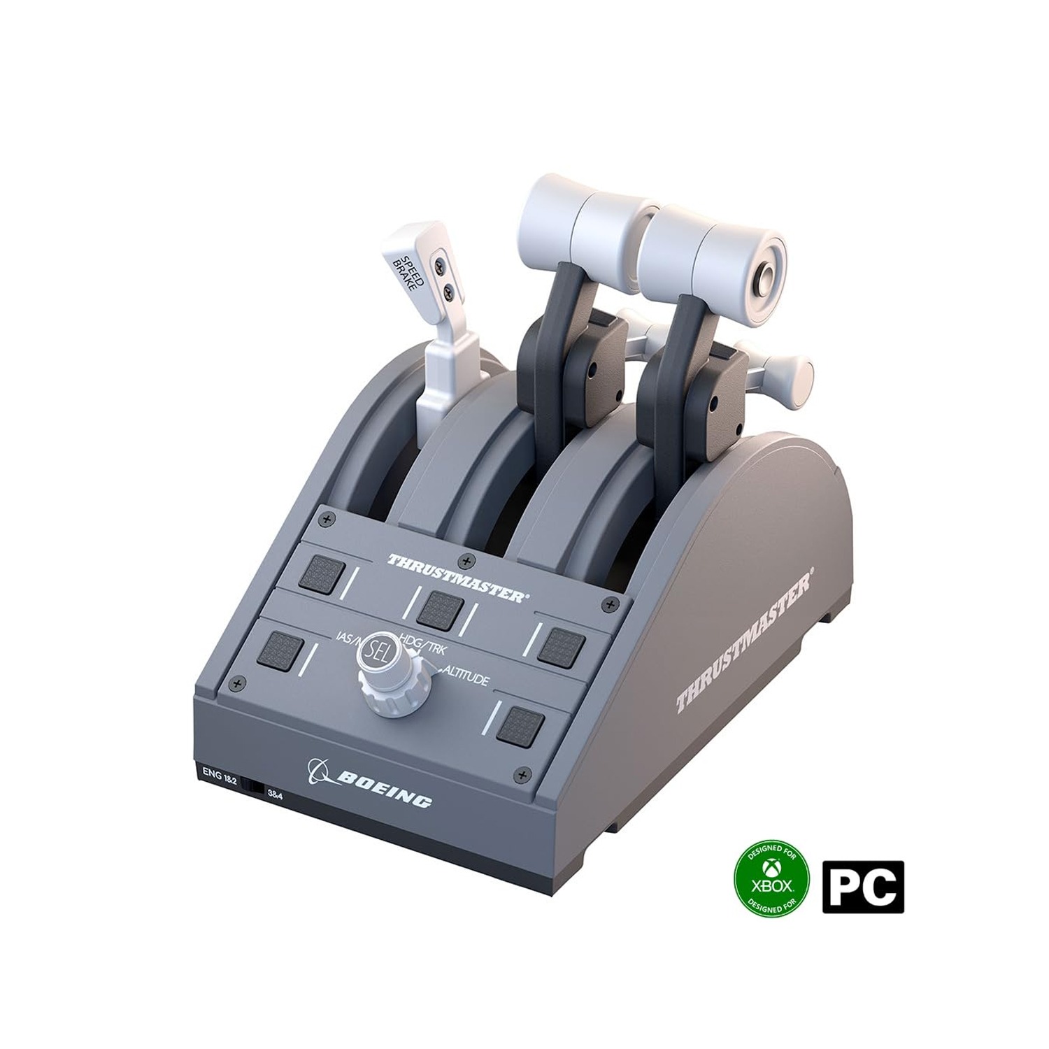 Thrustmaster TCA Quadrant Boeing Edition, 3 Axes with Swappable Levers, Dual Thrust Levers TM-JSTK-TCA-QUAD-BOEING — image 4
