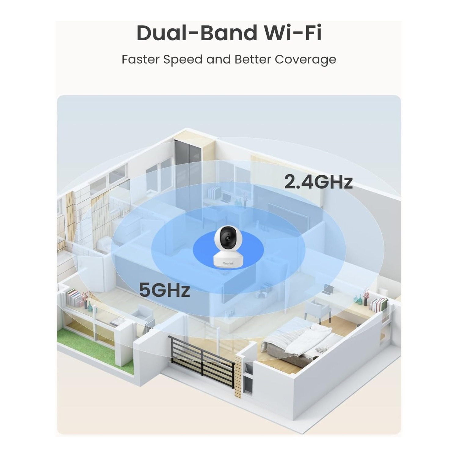 REOLINK E1 Pro 3K PT Wi-Fi Indoor Camera for Baby & Pet Monitoring, Auto Tracking — image 4