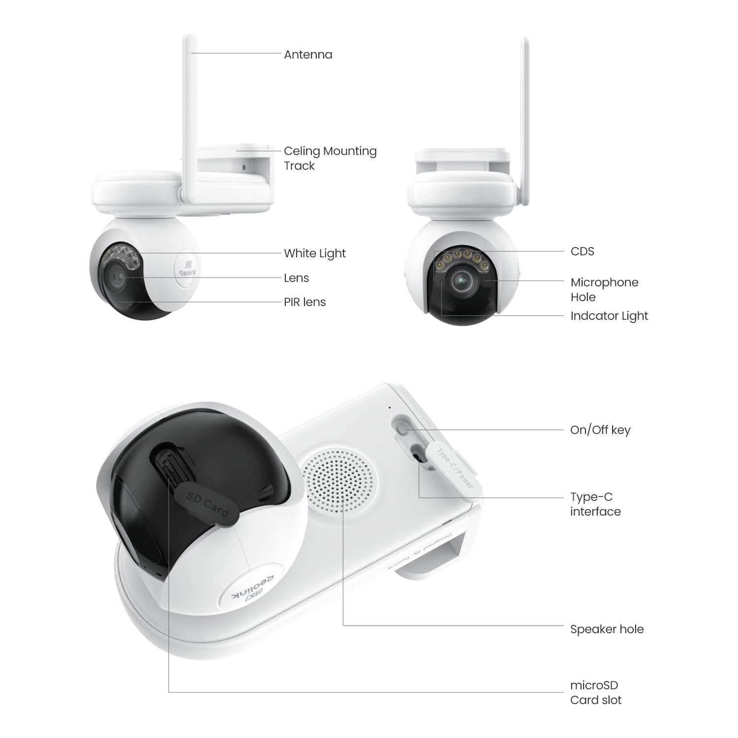Reolink Altas PT Ultra 4K 360° Pan & Tilt Solar/Battery Camera with Pre-recording — image 4