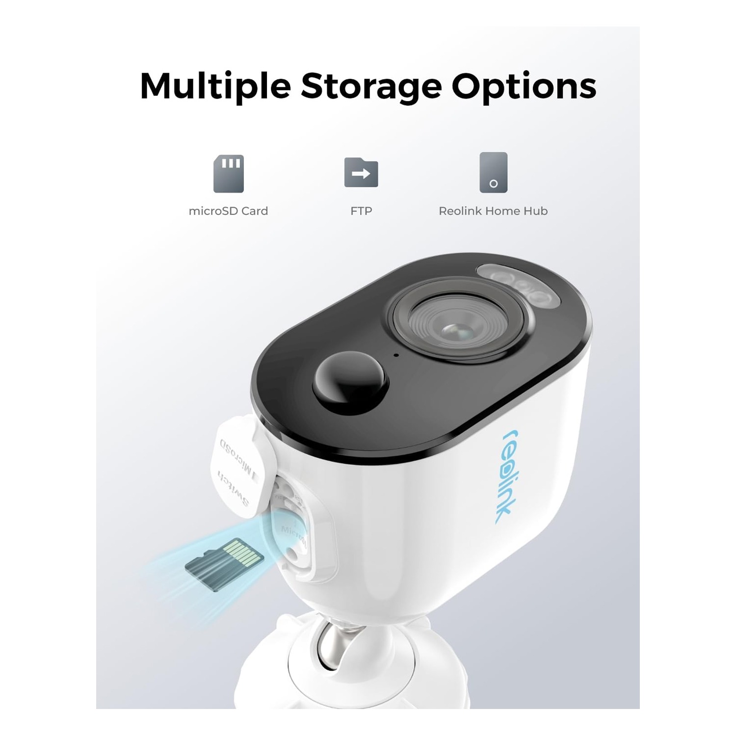 Reolink Argus 3E 3MP Wireless Solar & Battery Powered Security Camera with Smart Detection — image 3