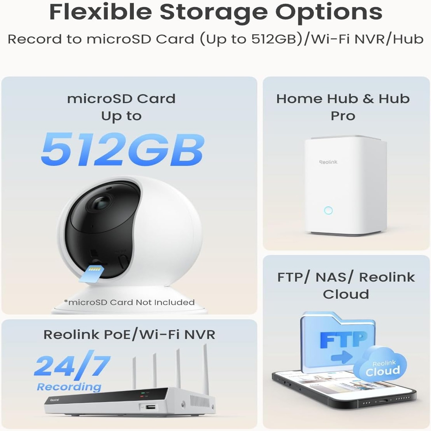 Reolink E1 3MP PT Indoor Wi-Fi Security Camera — image 3
