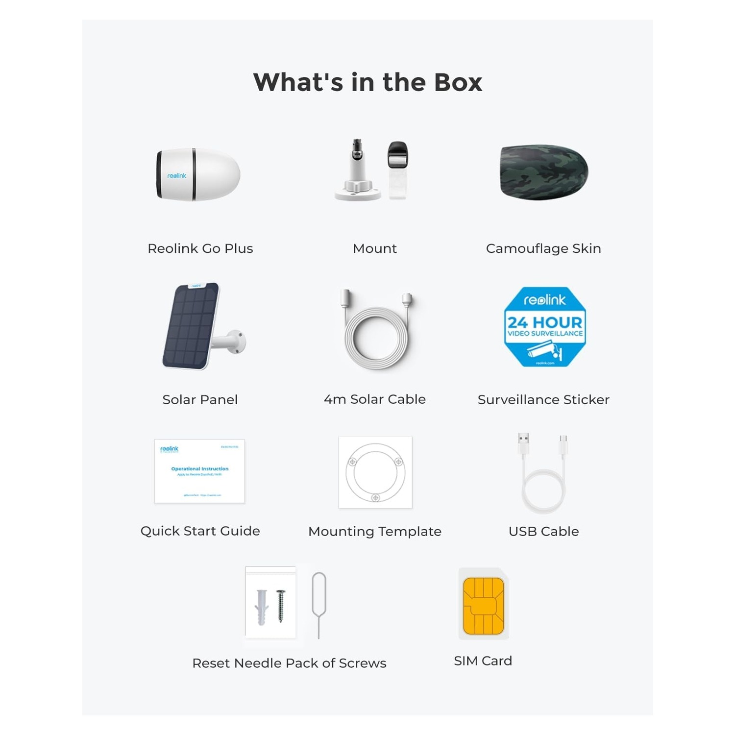 Reolink Go Plus Smart 4MP 4G Battery Camera — image 2