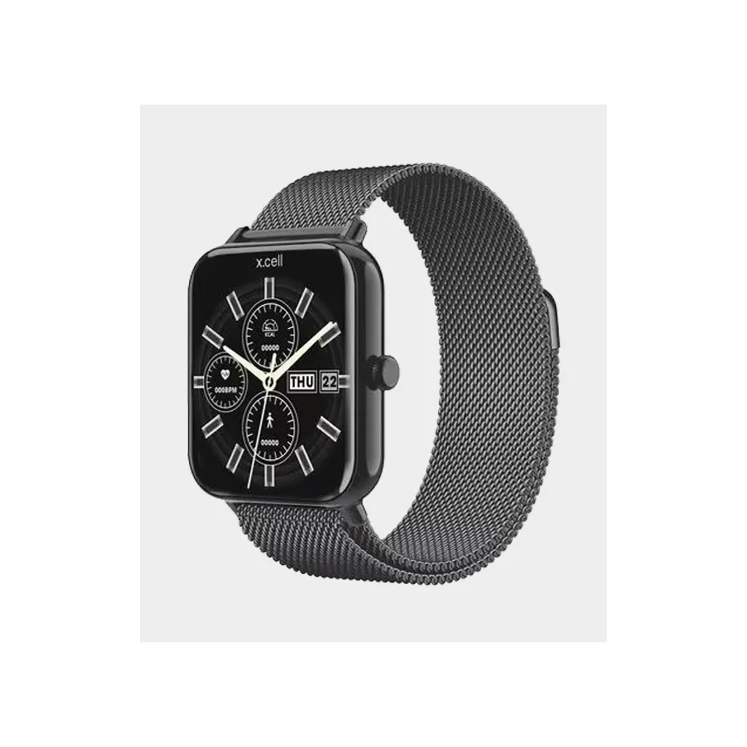 Xcell Smartwatch with Gunframe / Silverframe, Square face XL-WATCH — image 4