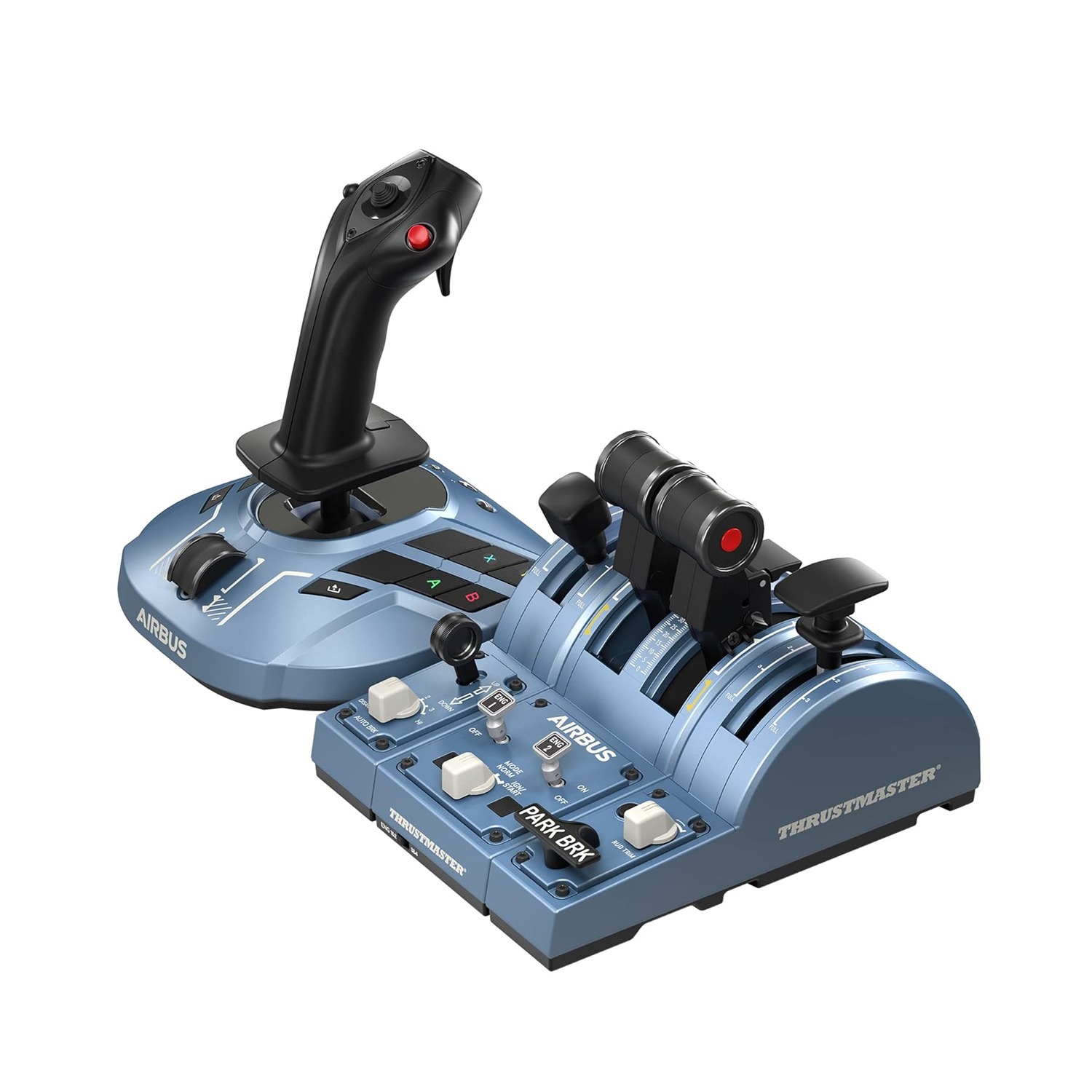 Thrustmaster TCA Captain Pack X Airbus Edition Airbus Sidestick & Throttle Quadrant, 4 Swappable Joystick Head Button Modules TM-JSTK-CAPTAIN-PACK — image 4
