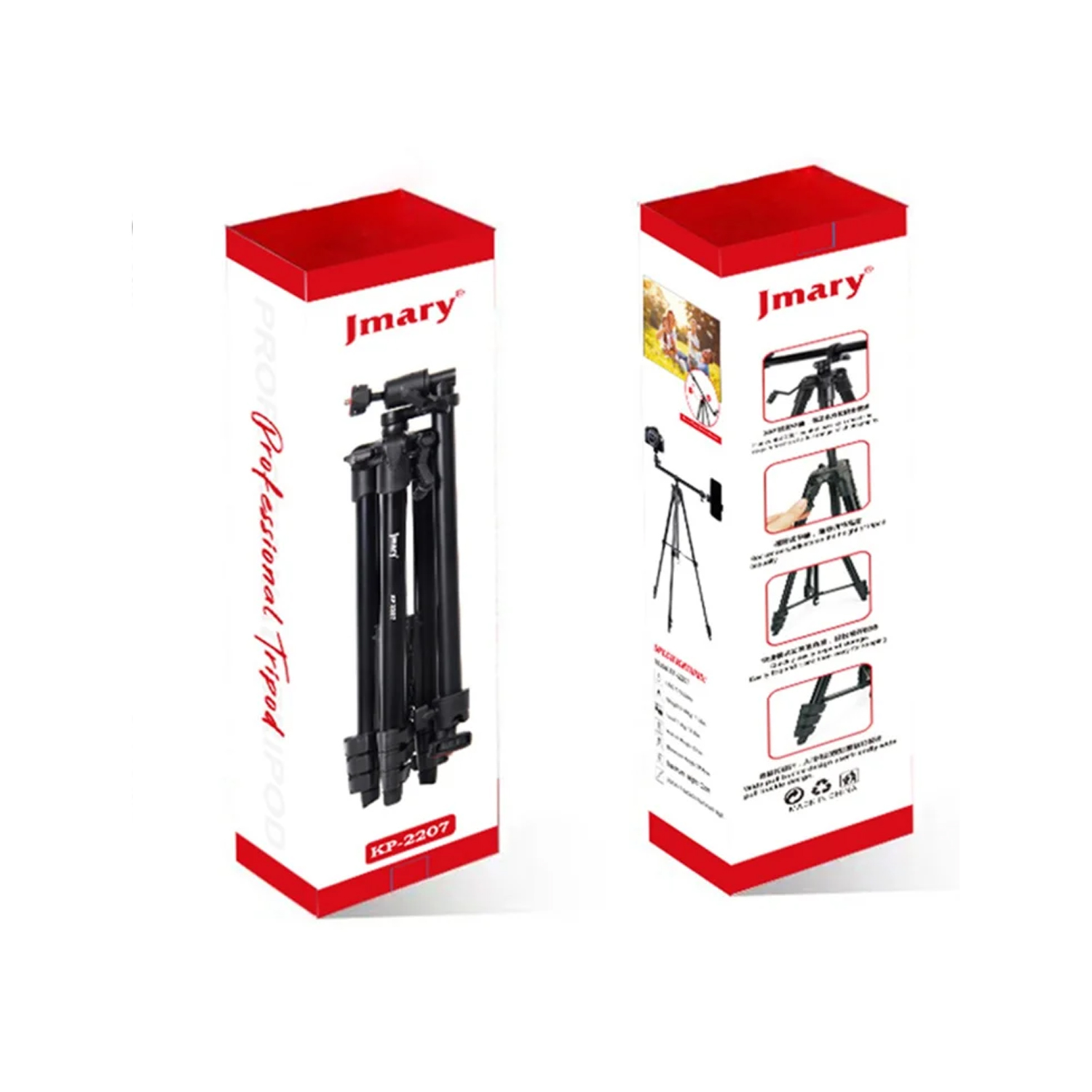 Jmary KP-2207 Professional Tripod — image 3