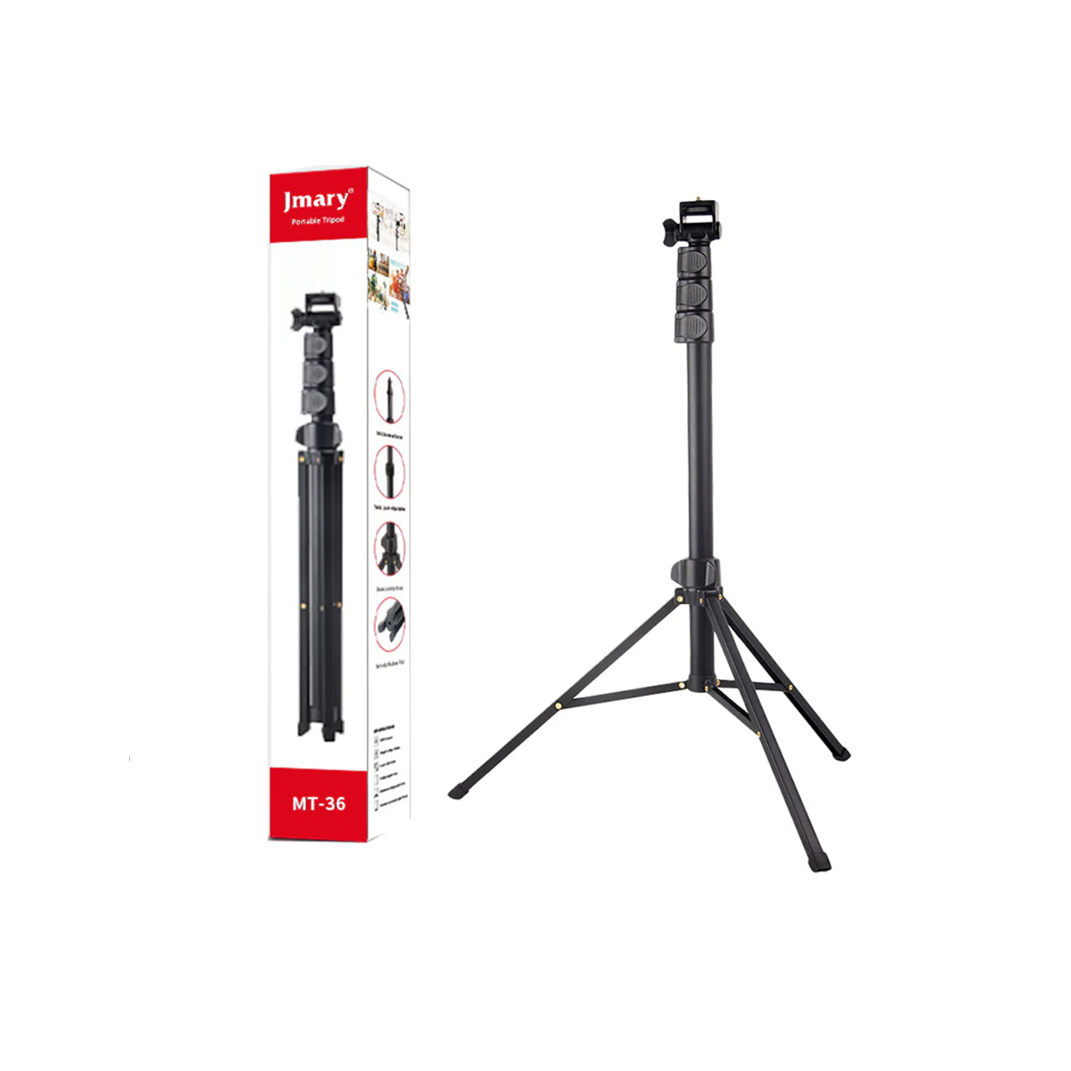 Jmary MT-42 Professional Portable Tripod Stand — image 2