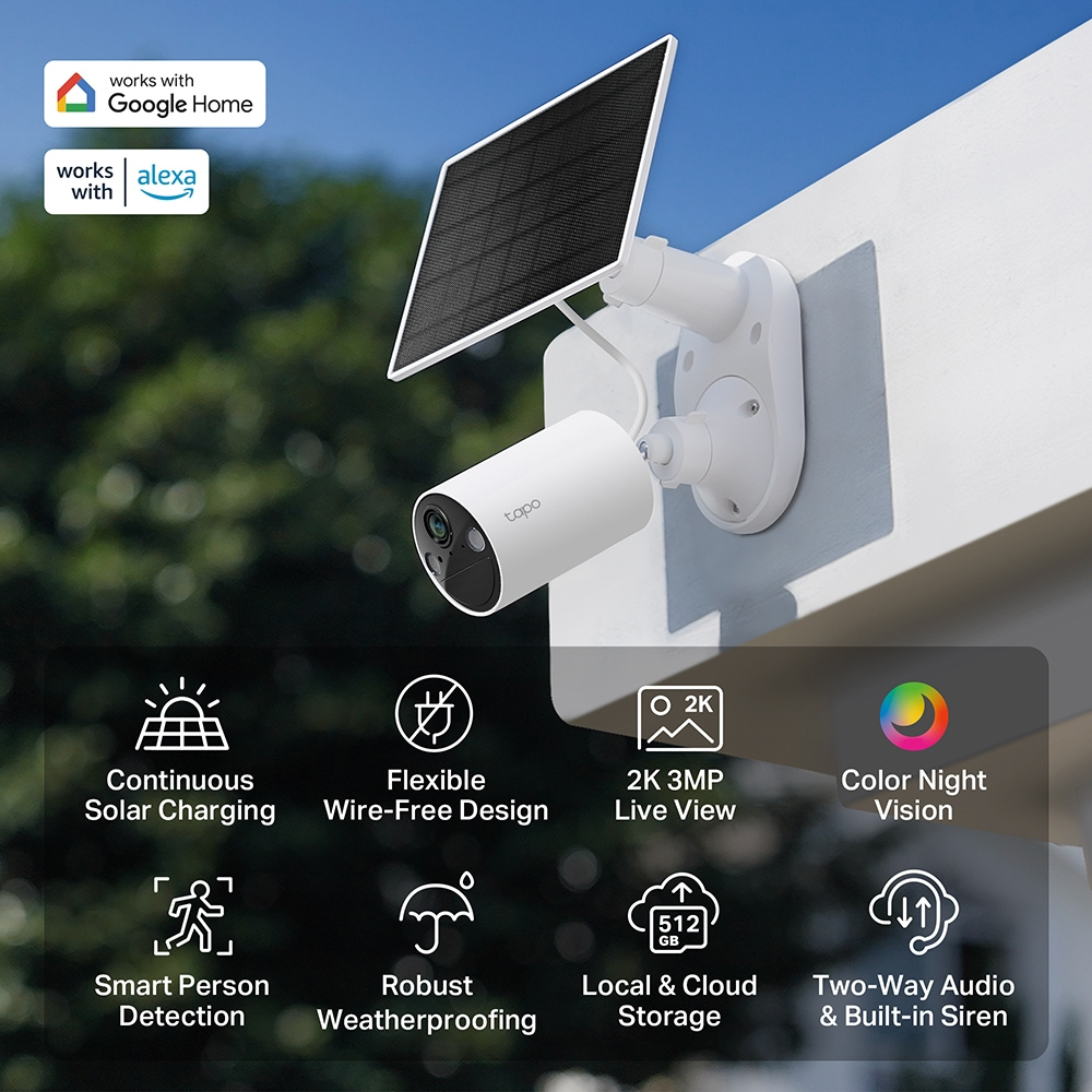 Tapo C410 KIT Solar-Powered Security Camera Kit — image 2