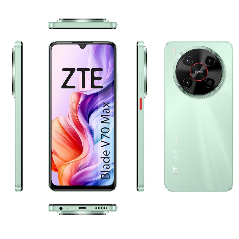 ZTE Blade V70 Max (4+10) GB 256GB LAKE GREEN SMART PHONE — image 2