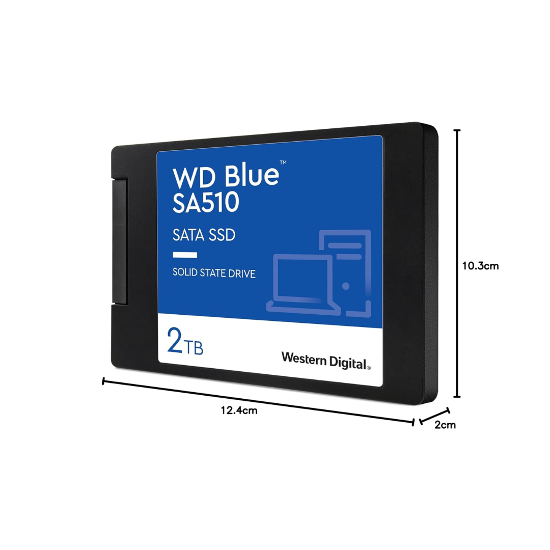 WD Blue SA510 SATA SSD 2.5"/7mmCased - 2TB .560 MB/s — image 3
