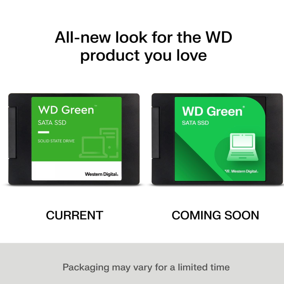 WD Green SATA SSD 2.5"/7mm Cased - 1TB 545 MB/s read, 430 M WDS100T3G0A — image 3