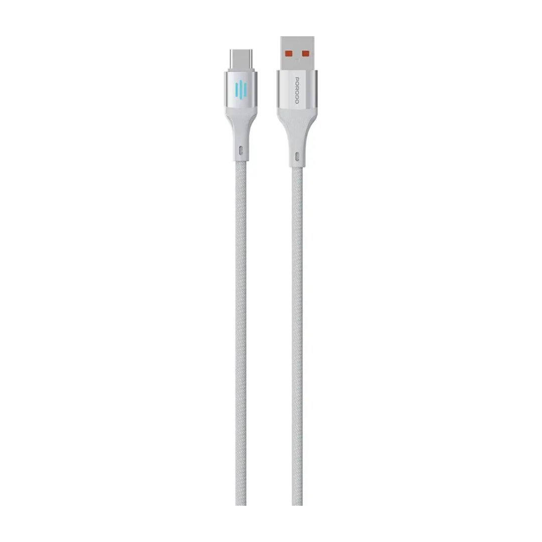 Porodo USB-A to USB-C Charging & Data Cable 1M — image 1