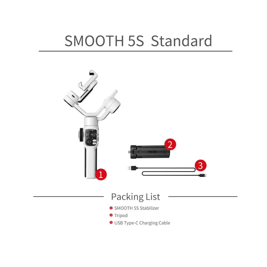 Zhiyun Smooth 5S 3-AXIS Gimbal Stabilizer — image 2