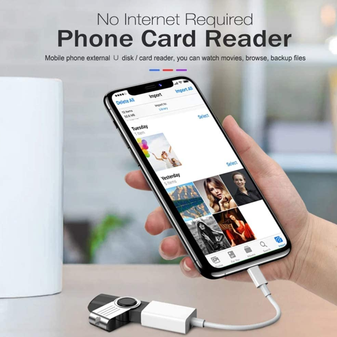 Apple Lightning to USB Camera Adapter - White — image 4
