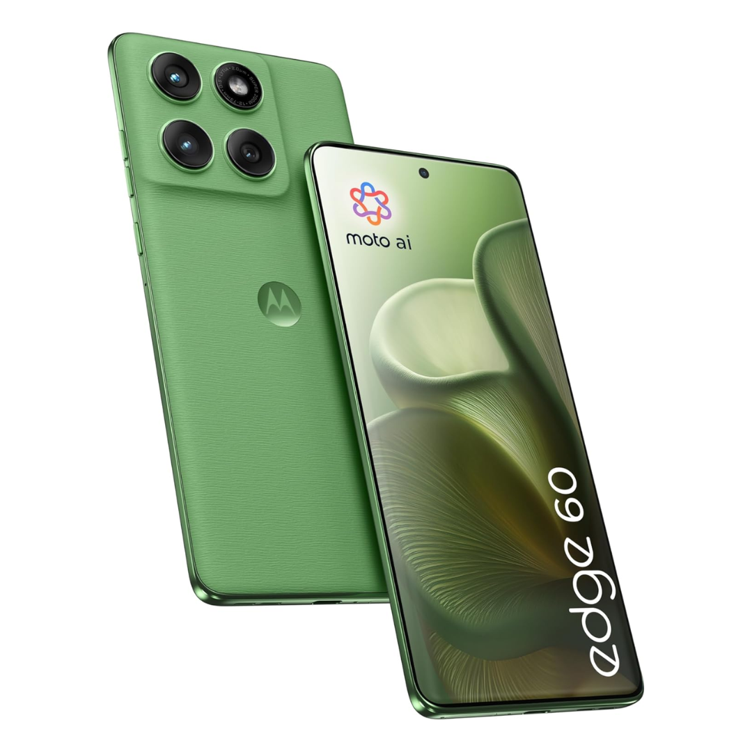 Motorola Edge 60 5G Smartphone, 12 GB RAM, 512 GB Storage, Pantone Shamrock Green — image 2