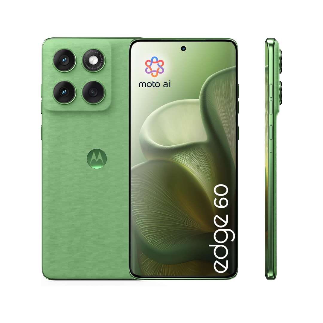 Motorola Edge 60 5G Smartphone, 12 GB RAM, 512 GB Storage, Pantone Shamrock Green — image 4