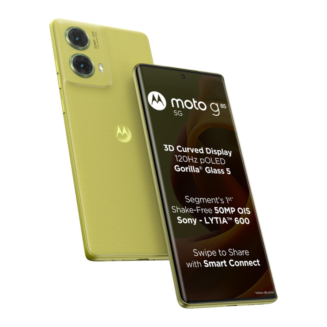 Motorola G85 5G Smartphone, 12 GB RAM, 256 GB Storage, Olive Green — image 2