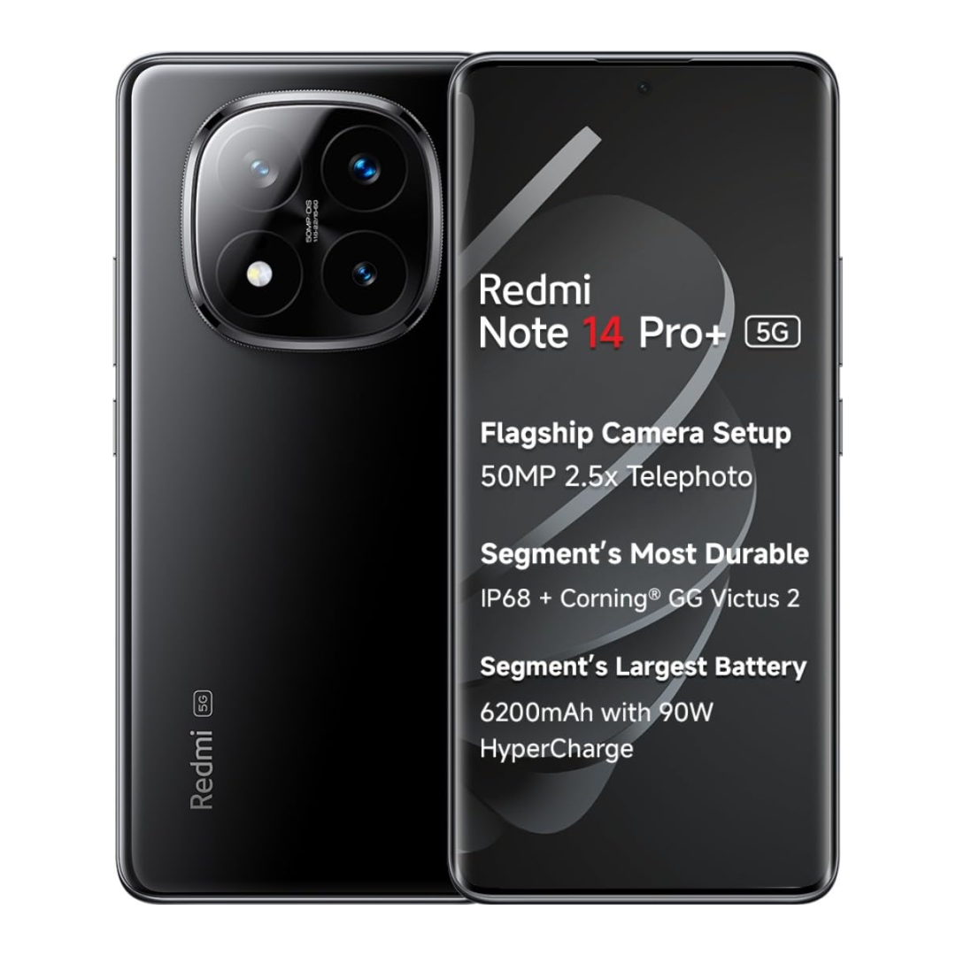 XIAOMI Redmi Note 14 Pro, 5G, 12+512 GB, Midnight Black — image 3