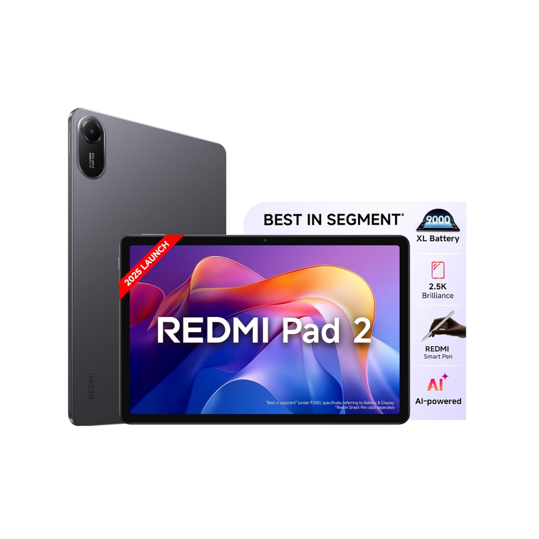Xiaomi Redmi Pad 2 Wi-Fi Tablet, 8 GB RAM, 256 GB Storage, Graphite Gray — image 3
