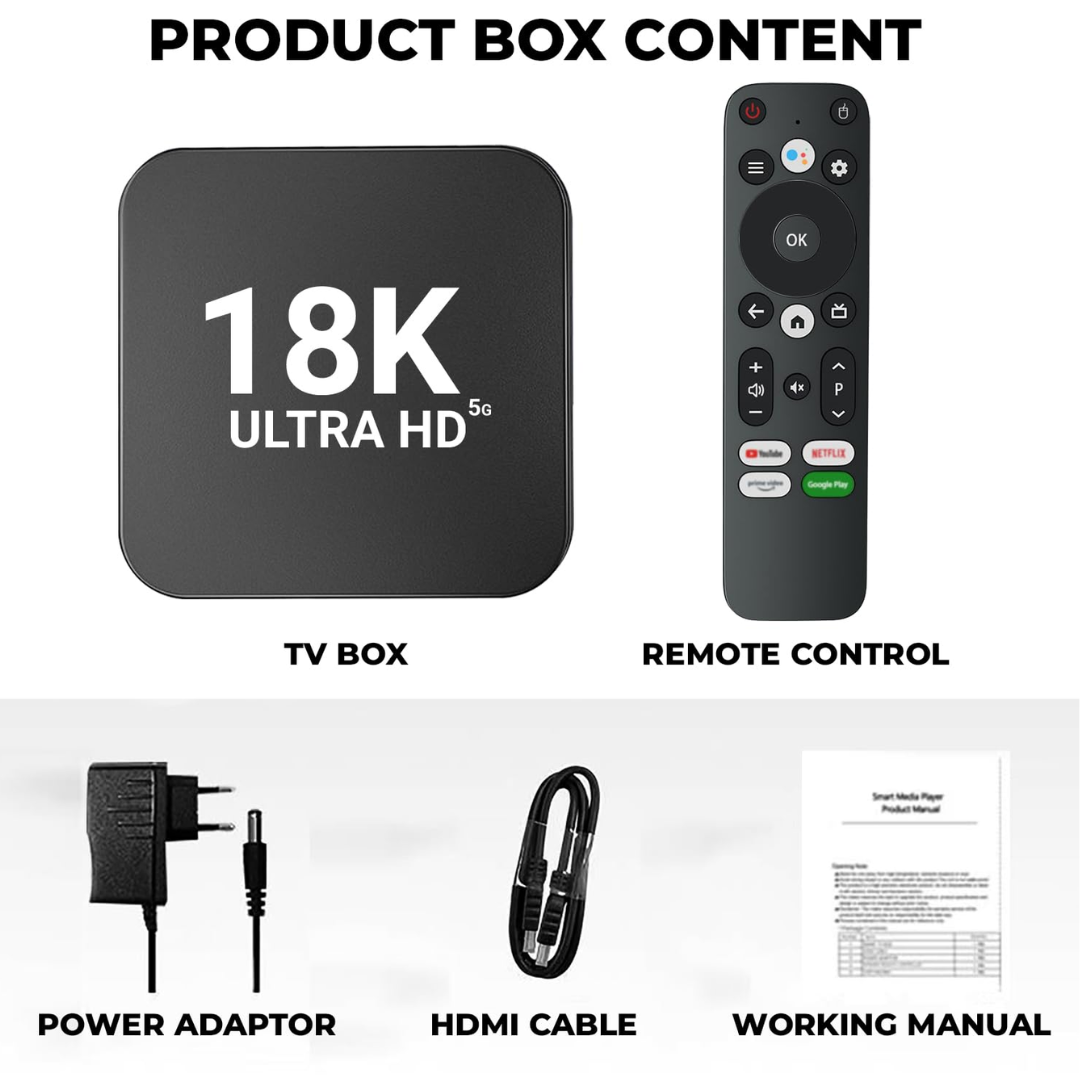 18K Ultra HD Android TV Box — image 2