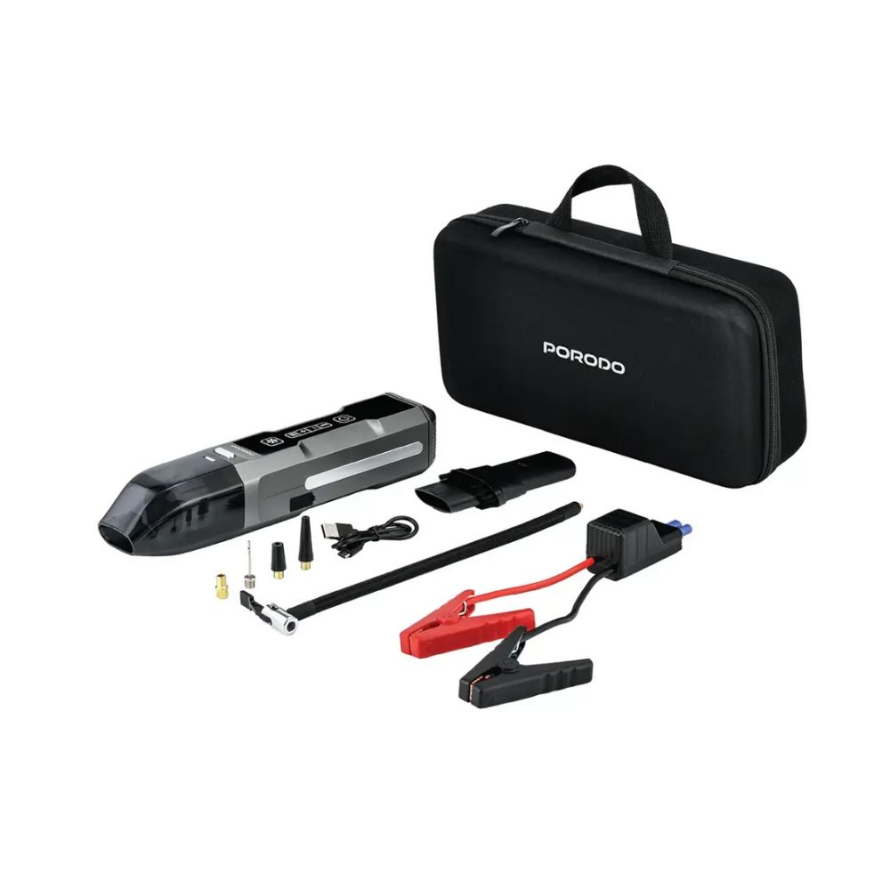 Porodo Ignatov Jump Starter & Air Pump with Handheld Vacuum — image 3