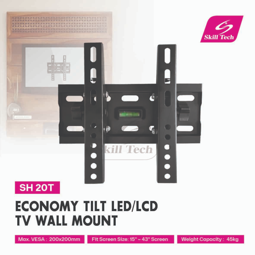SKILL TECH SH 20T Economy Tilt LED/LCD TV Wall Mount — image 2