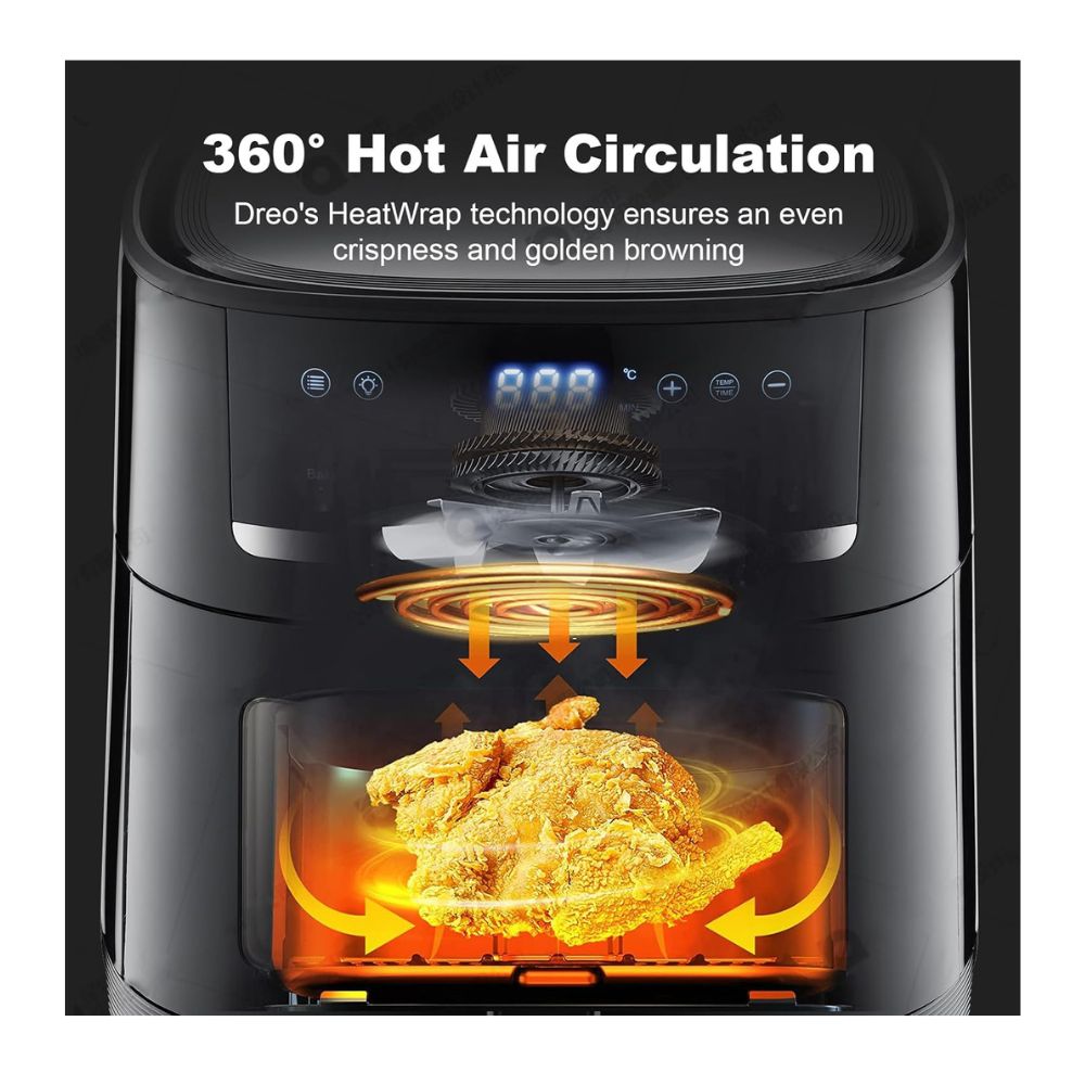 Zolele Electric Air Fryer 6L Black ZA005 — image 5
