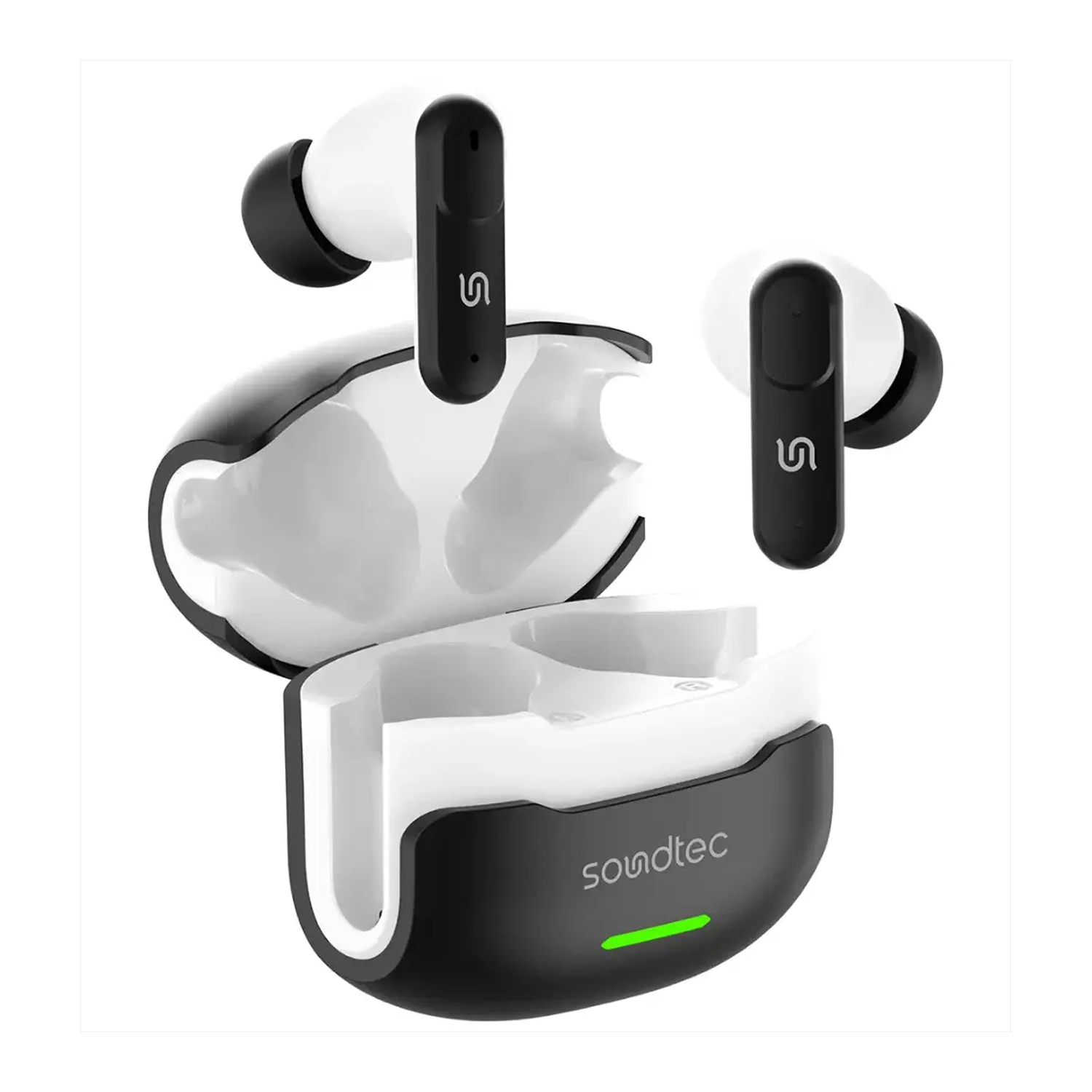 Porodo Prosound TWS Wireless Earbuds Blk-White — image 3
