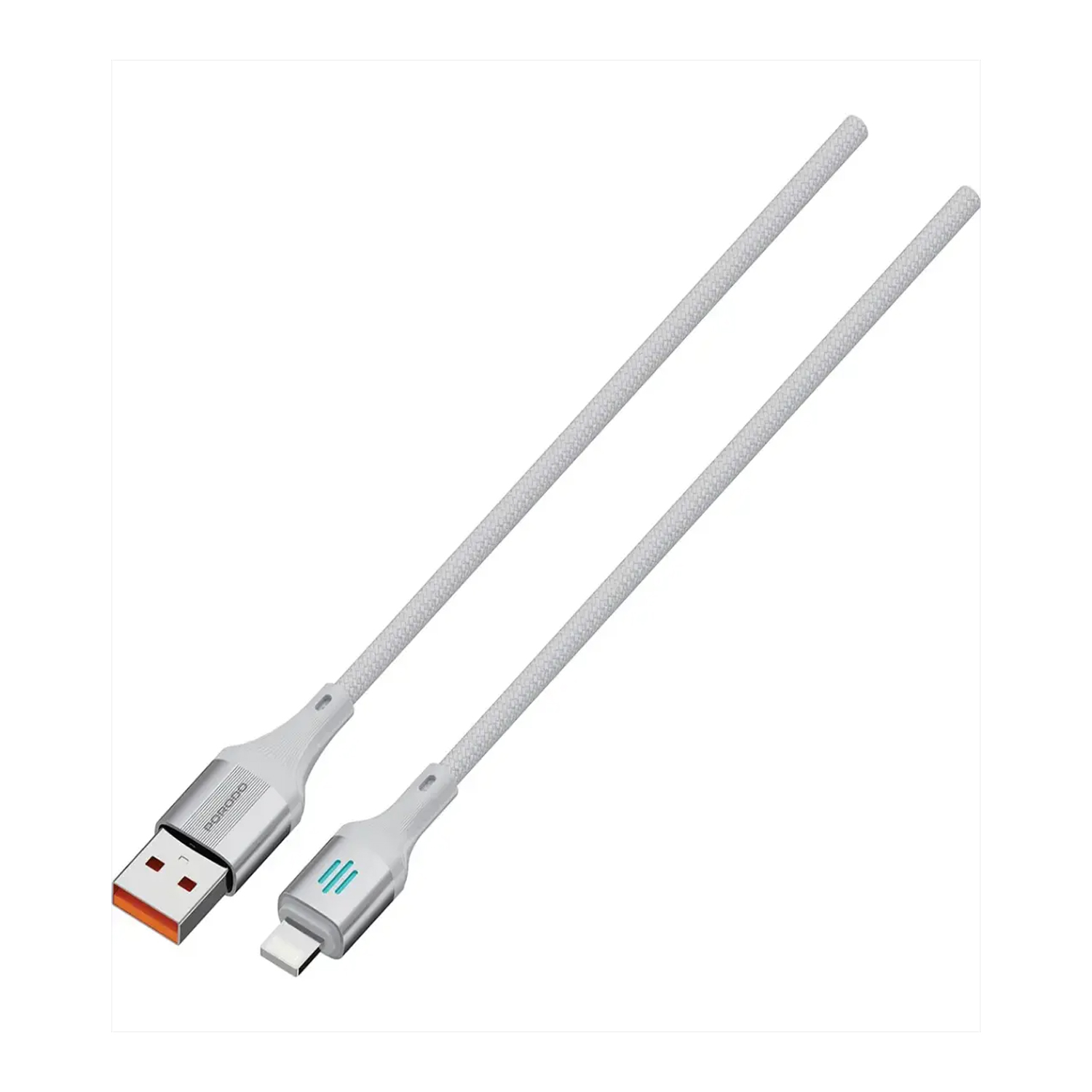Porodo USB A to Lightning Charging & Data Cable 1M — image 4