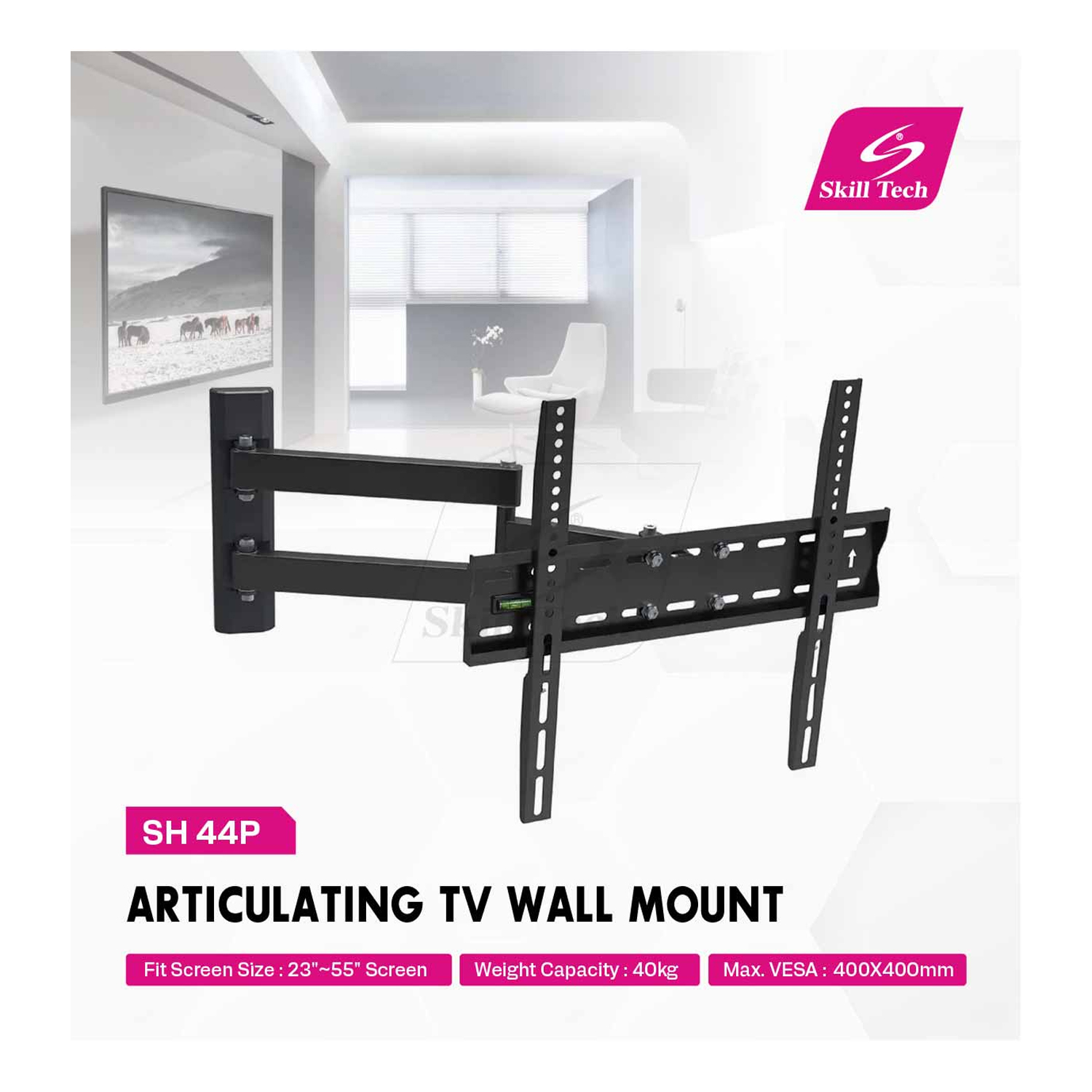 SKILL TECH SH 44P Articulating TV Wall Mount — image 2