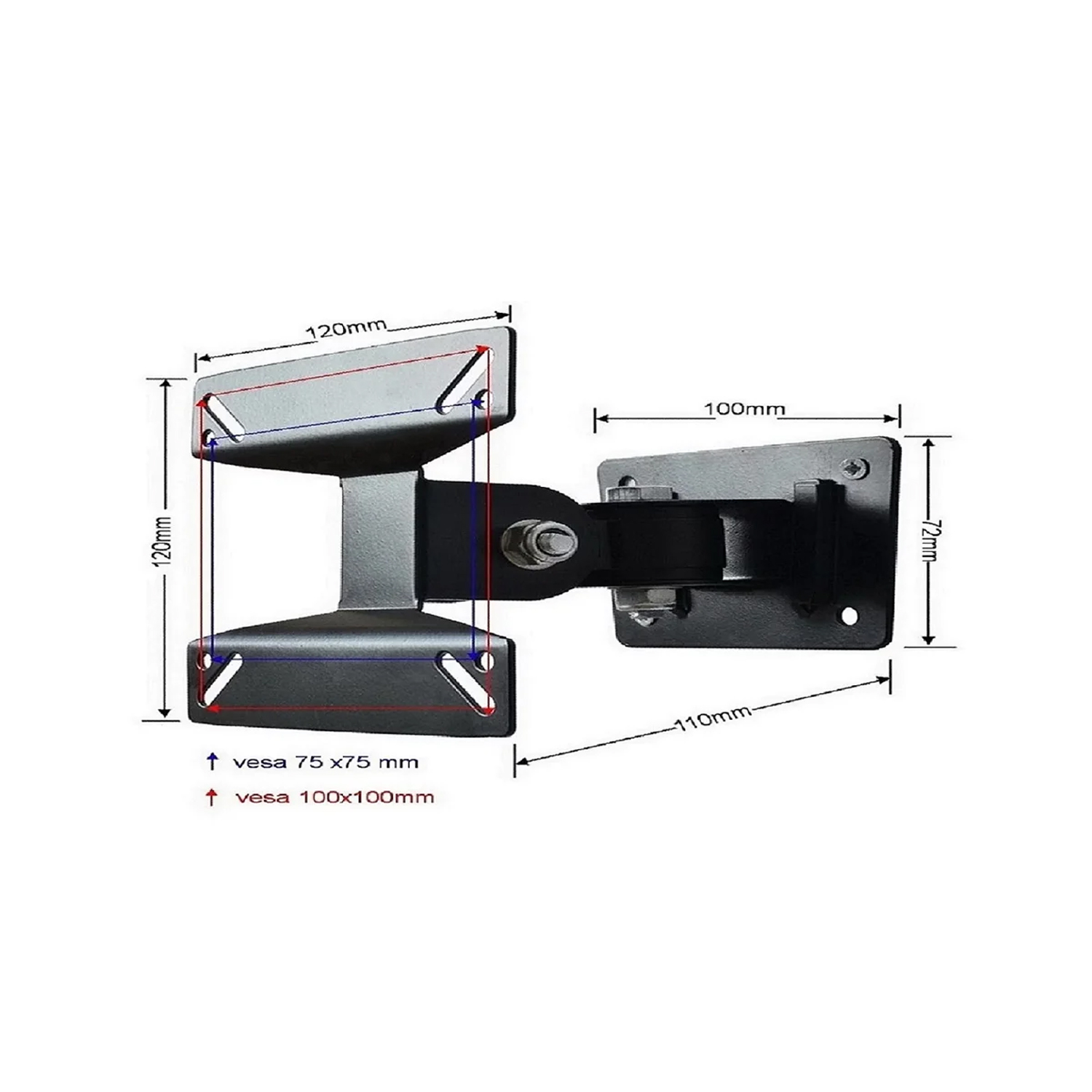 SKILL TECH SH 10P Low Cost Full-Motion TV Wall Mount — image 3