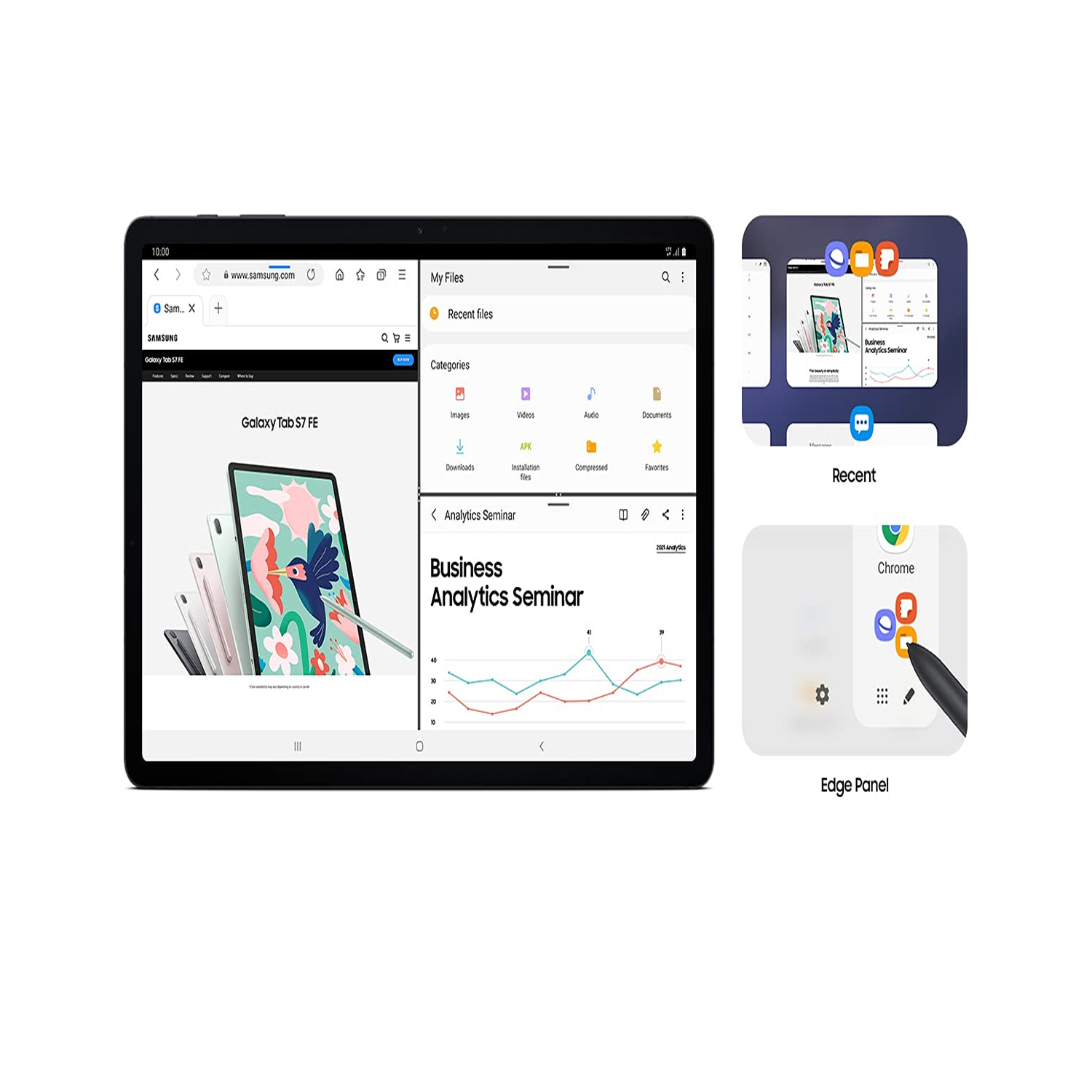 Samsung Galaxy SFE Lite 12.4 Inch 4GB 64GB 5G-Samsung Tab S7FE Mystic Green — image 5