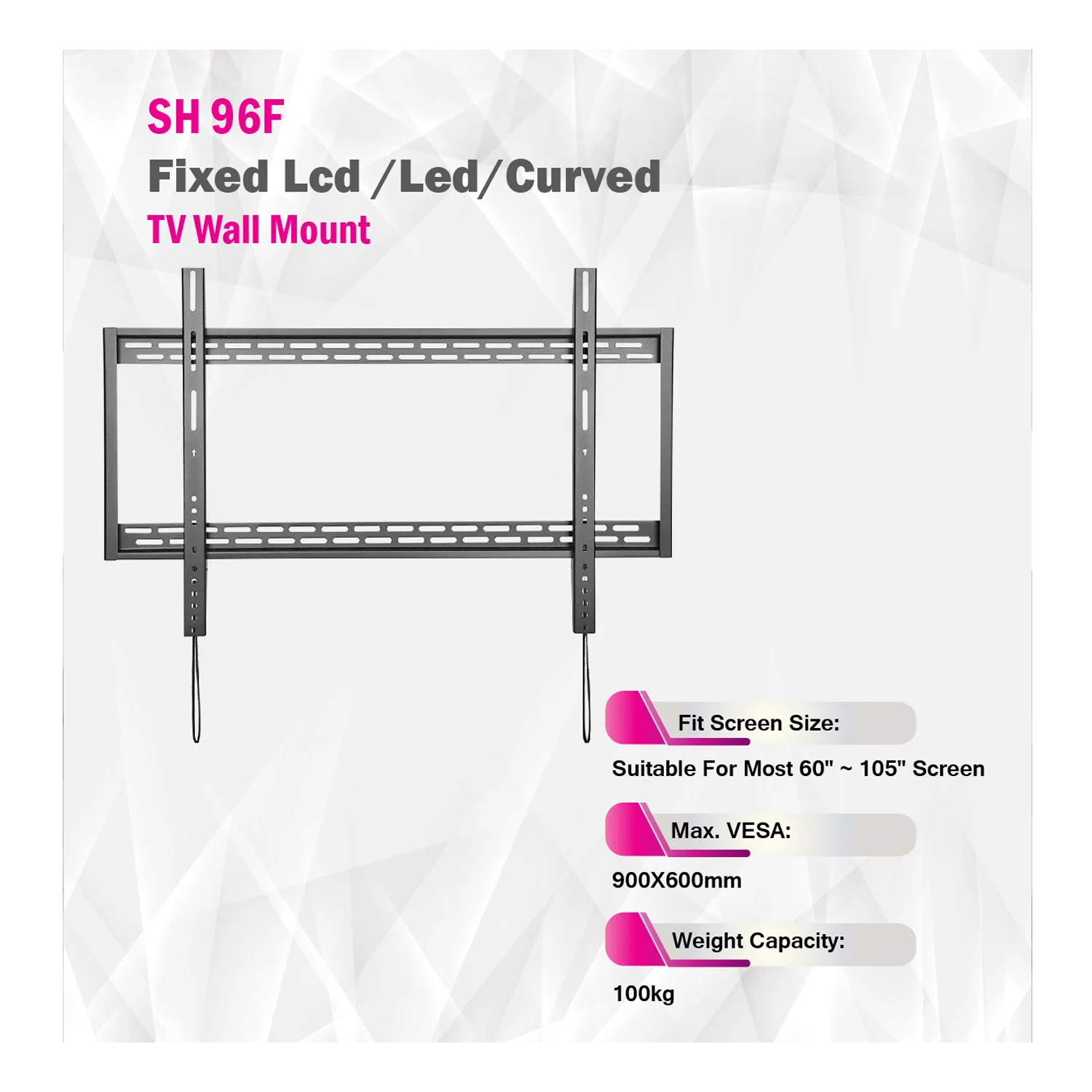 SKILL TECH SH 96F Heavy Duty Flat TV Wall Mount With Auto Lock — image 3