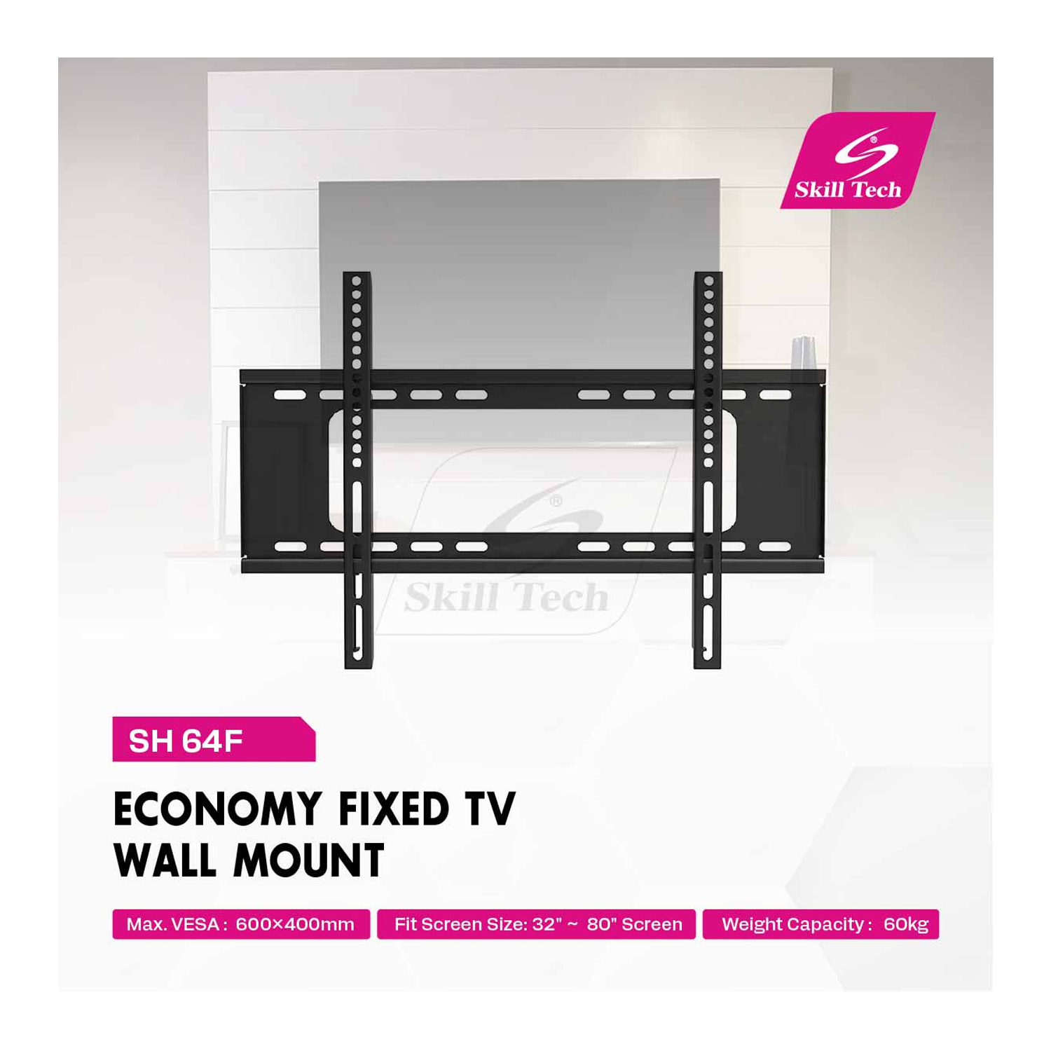 SKILL TECH SH 64F Economy Fixed TV Wall Mount — image 3