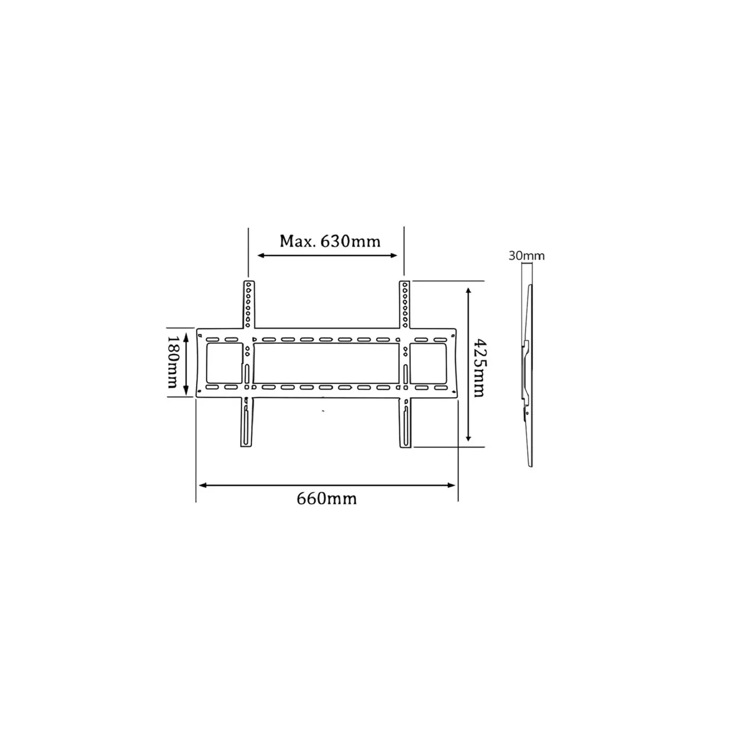 SKILL TECH SH 64F Economy Fixed TV Wall Mount — image 2