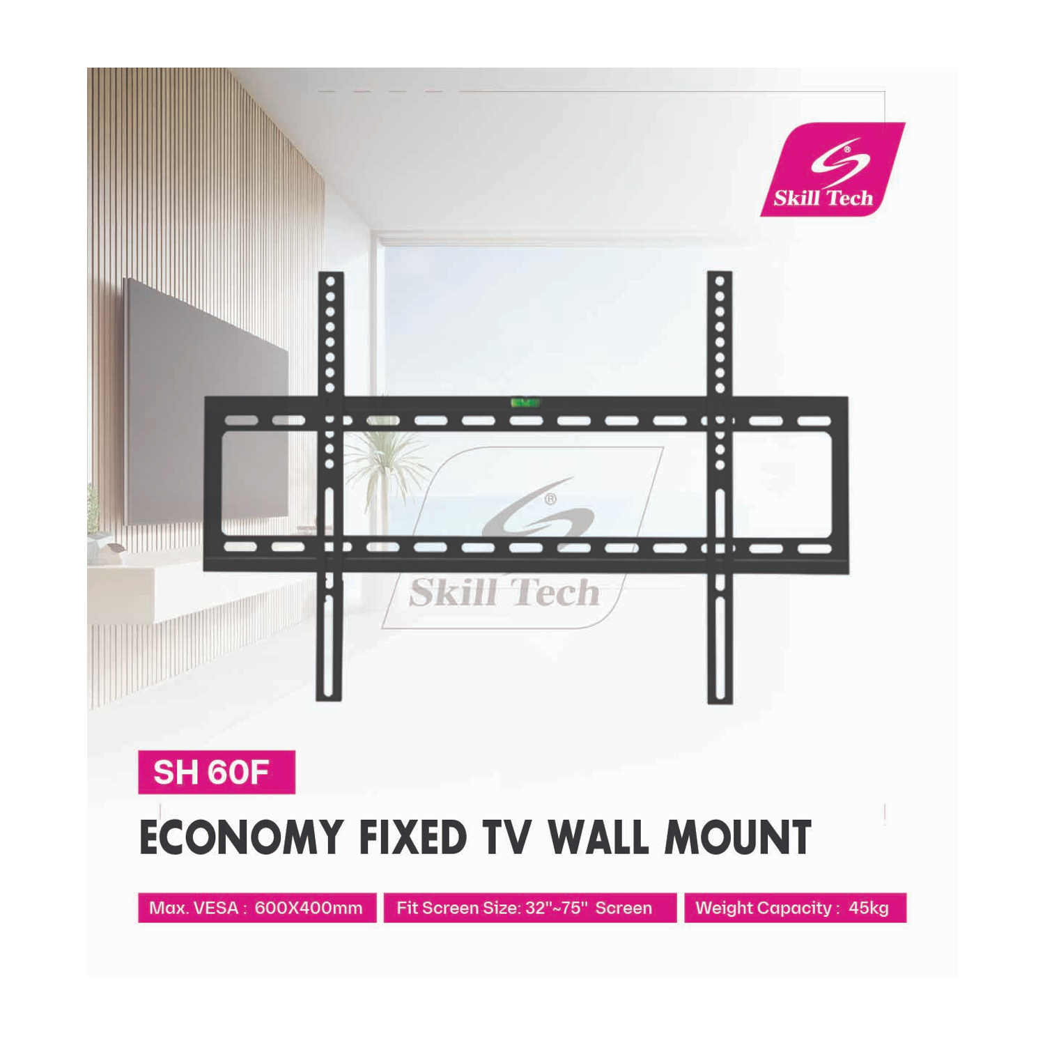 SKILL TECH SH 60F Economy Fixed TV Wall Mount — image 3