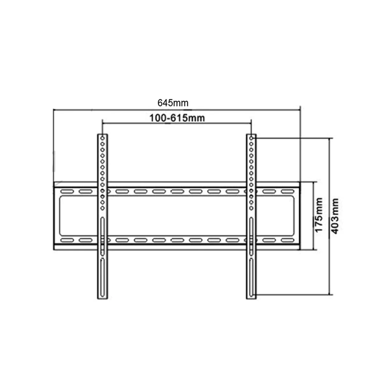 SKILL TECH SH 60F Economy Fixed TV Wall Mount — image 2