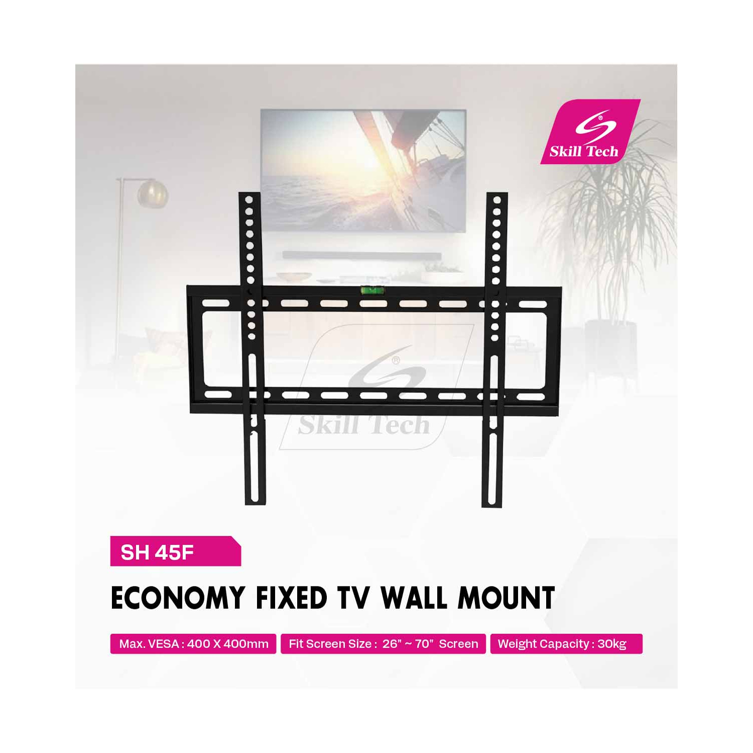 SKILL TECH SH 45F Economy Fixed TV Wall Mount — image 3