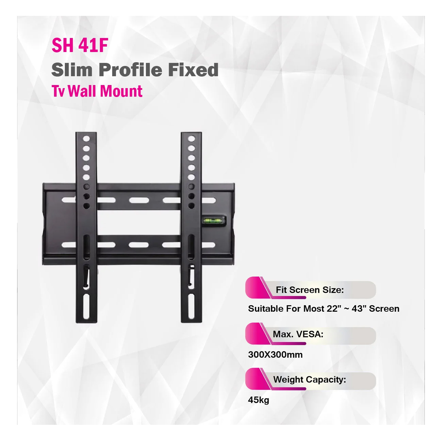 SKILL TECH SH 41F Fixed TV Wall Mount — image 3