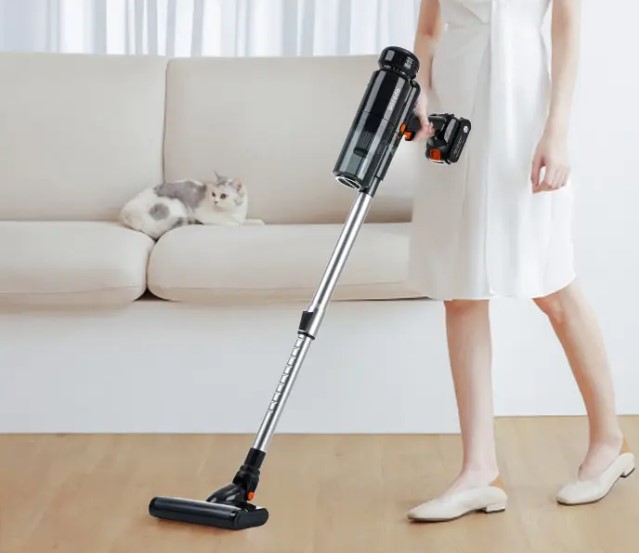 Porodo Cordless Stick Vacuum Pro LFS030 BK – Powerful, Lightweight & Hassle-Free Cleaning — image 3