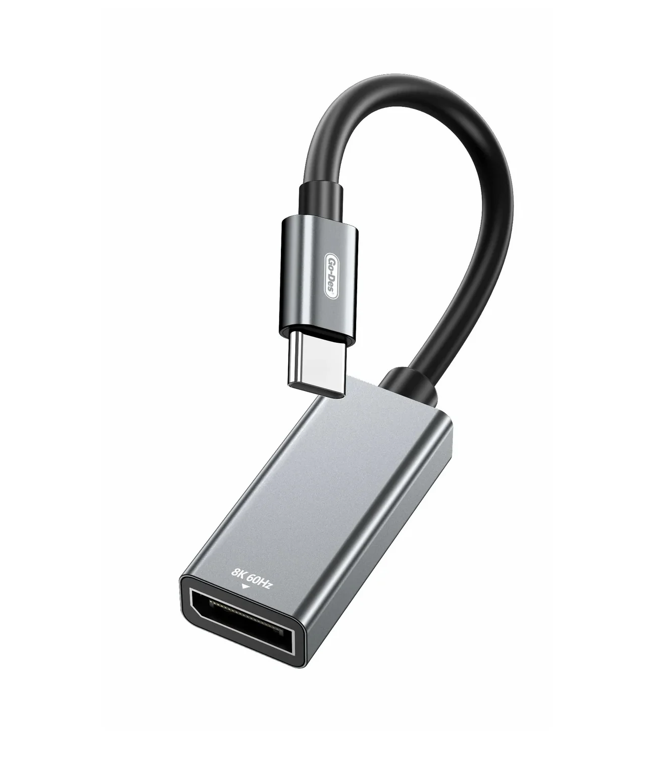 GO DES Type-C to DisplayPort Adapter GD-8378 – Seamless 4K Display Connectivity — image 3