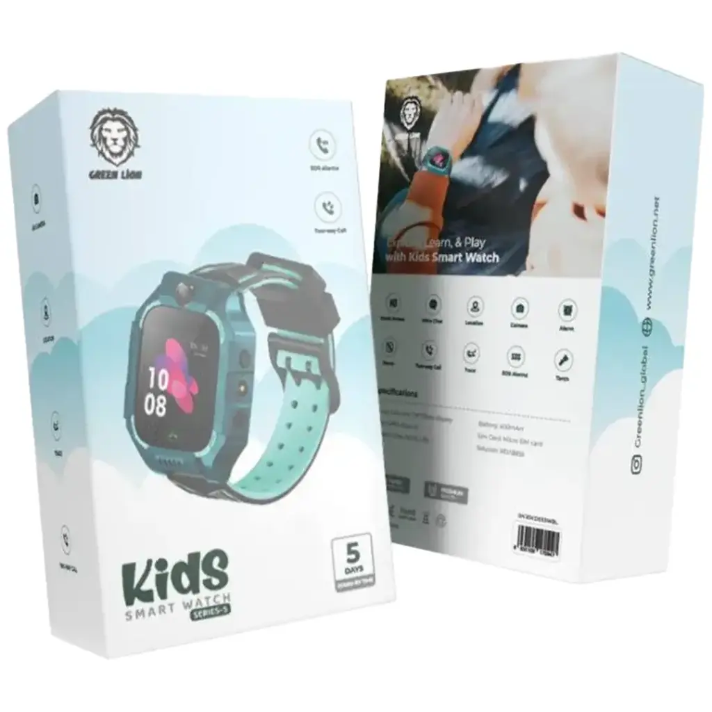 Green Lion Kids Smart Watch Series 5 GN2GKDS5SWPL – Smart Safety Watch for Kids — image 7