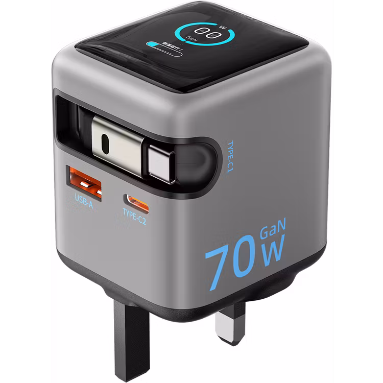 Powerology Halo Dual Port GAN Charger 70W — image 3